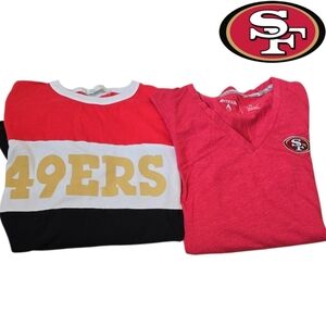 San Francisco 49ers Long sleeve t-shirts Size Medium Womens